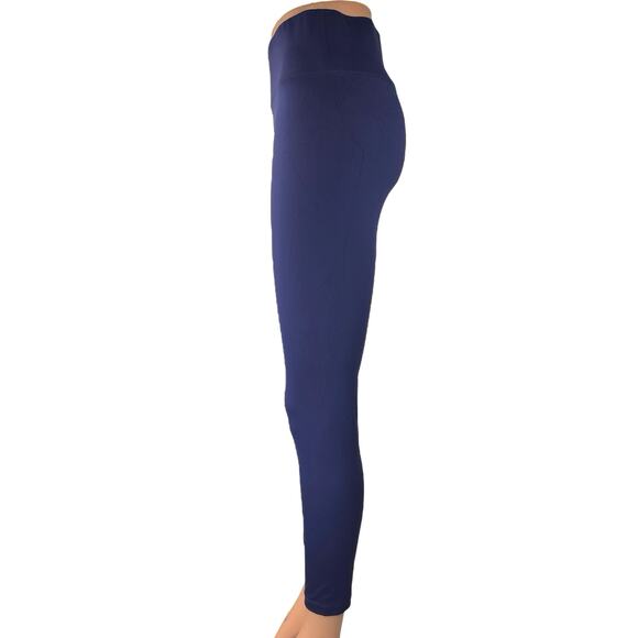 Bandier All Access Women's Blue Yoga Workout Athletic Leggings Pants Size M - Picture 2 of 4